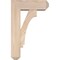 Ekena Millwork Imperial Craftsman Smooth Bracket w/ Offset Brace, Douglas Fir, 5 1/2"W x 14"D x 22"H BKT0604X14X22IMP04SDF - alternate 2